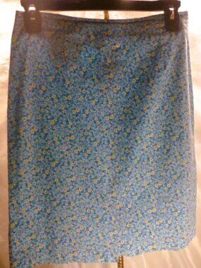 A. Byer floral print mini skirt